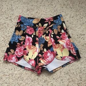 Charlotte Russe floral shorts